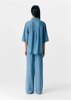 Frame 2/4 denim skjorte Light Blue Denim Object 